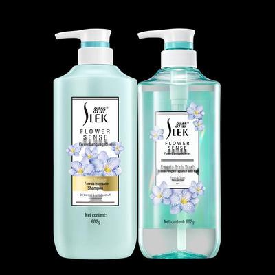 SLEK Freesia Shampoo & Body Wash Duo 602g