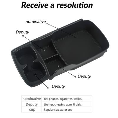 Features Under Car Center Armrest Center Console Storage Box Under Car Center Armrest Lower Layer Notes Practical