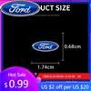 New 2026 Car Sticker Car Steering Wheel Badge Stickers Car Door Handle Label Decal For Ford S Max Focus Mk2 Fiesta Mk7 Mondeo Mk