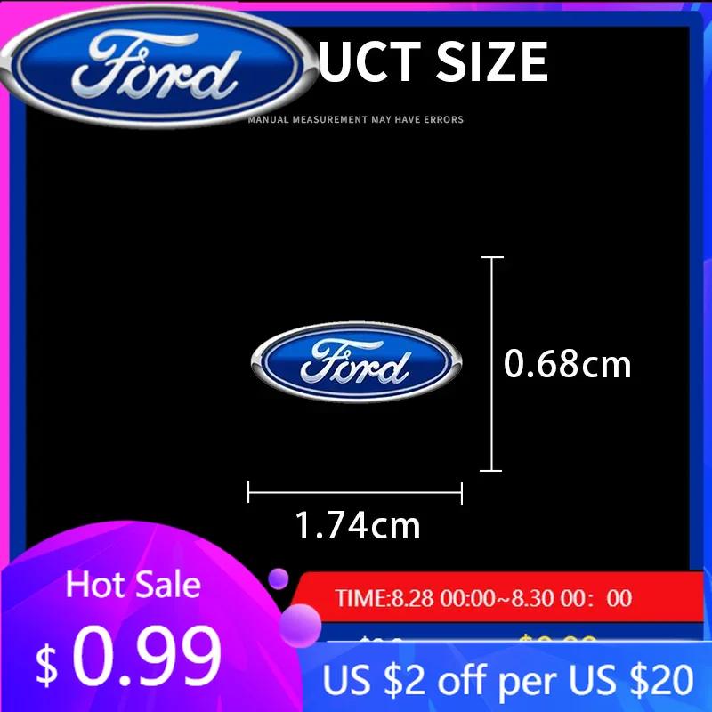 New 2026 Car Sticker Car Steering Wheel Badge Stickers Car Door Handle Label Decal For Ford S Max Focus Mk2 Fiesta Mk7 Mondeo Mk