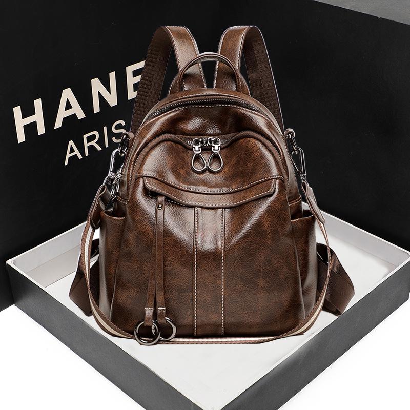 Diebstahlsicherer kleiner Rucksack Frühling Einfacher Oxford-Stoff Rucksack Damen Große Kapazität Mehrzweck-Reisetasche