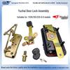 Yuchai 85-8/6 & 135 Excavator Door Lock Assembly & Handle
