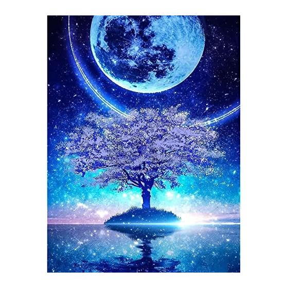Diamond Art Kit Mosaic Art Diamond Bead Painting Kit 5D Diamond Painting Kit Bead Art Full Paste Type Diamond Painting Cross Stitch Kit Embroidery