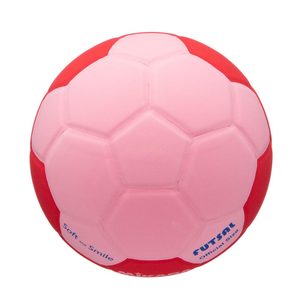 MIKASA Smile Futsal Size EVA Recommended Internal Pressure Ball, 3, Material, Approx. 260g, Pink, SFLL3-P, 0.10-0.15kgf/cm²