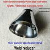 Hongshun 304 Stainless Steel Polished Concentric/Eccentric Reducer Pipe