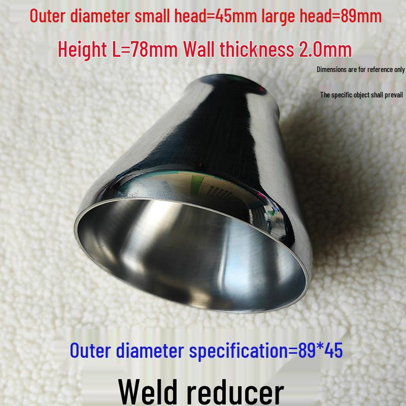 Hongshun 304 Stainless Steel Polished Concentric/Eccentric Reducer Pipe