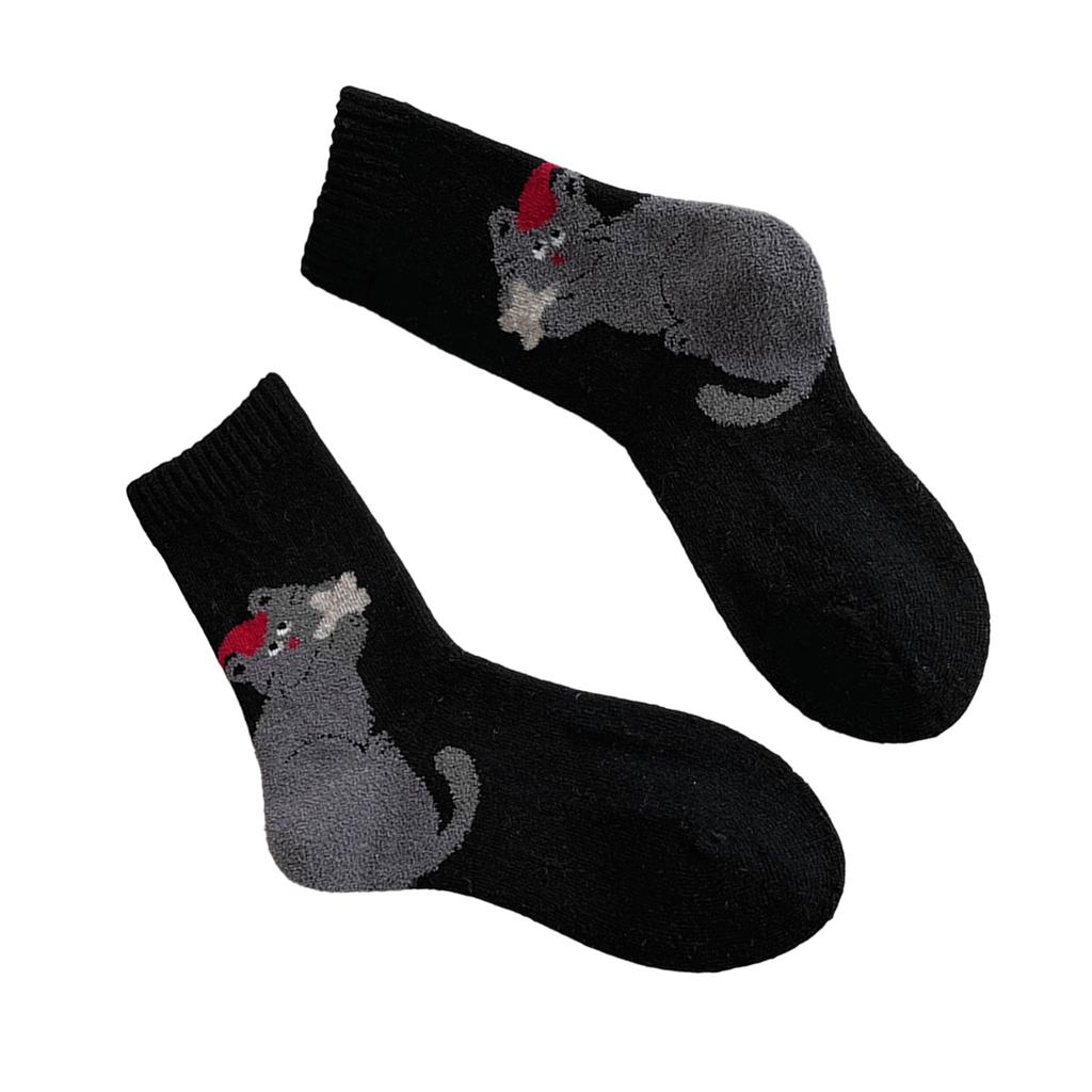 Women's Thermals Socks,Wool Socks,Warm Winter Socks Thick Knitted Boot Socks,Breathable Comfortable Crew Socks Gifts