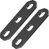 Kaedear Motorcycle Universal Stainless 2mm Universal Set of Custom Brackets X 3 X 20 X Brackets, Steel, Thick, Fit, 2, (KDR-YX-S7-3M8) (M8 Holes/70
