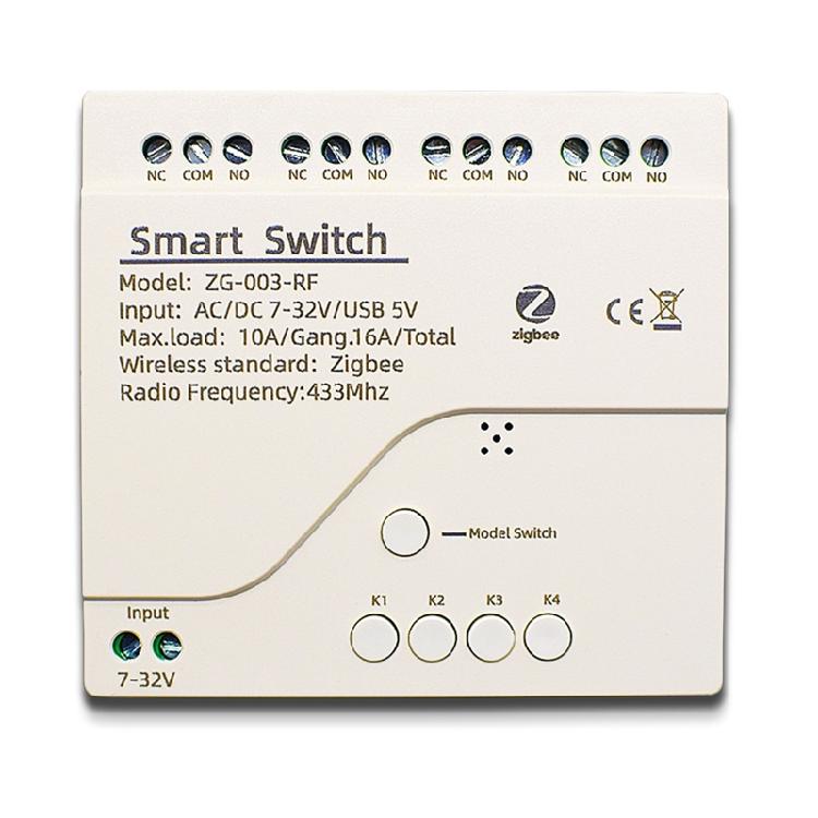 

Wifi Smart Switch Faceplate Board Tuya Smart Zigbee Protocol Relay Module 433mhz 1