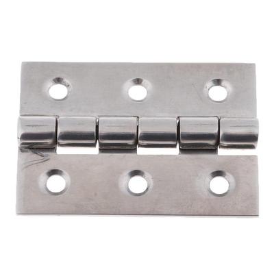 1 Hinge 60 X 42mm Hinge Drawer Door Window Mini Cabinet Metal Fittings