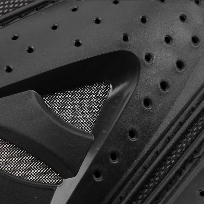 Hochleistungs Schwarze Motocross Rennpanzerung Motorrad Körperprotektor Mit Stoßabsorbierendem Schaumstoff Und Sicheren Befestigungen