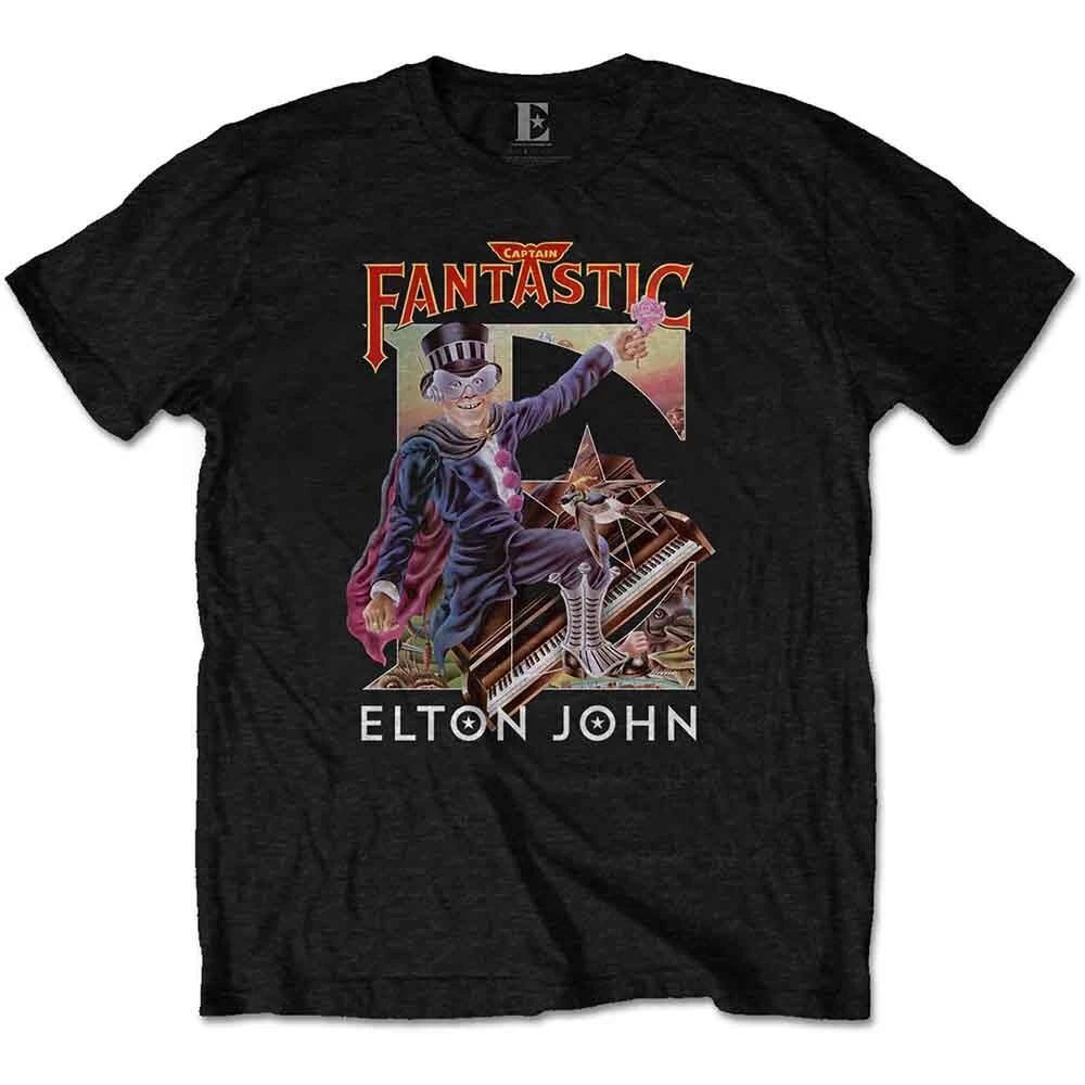Elton John EJTEE11MB03 T-Shirt, Multicoloured, Large S