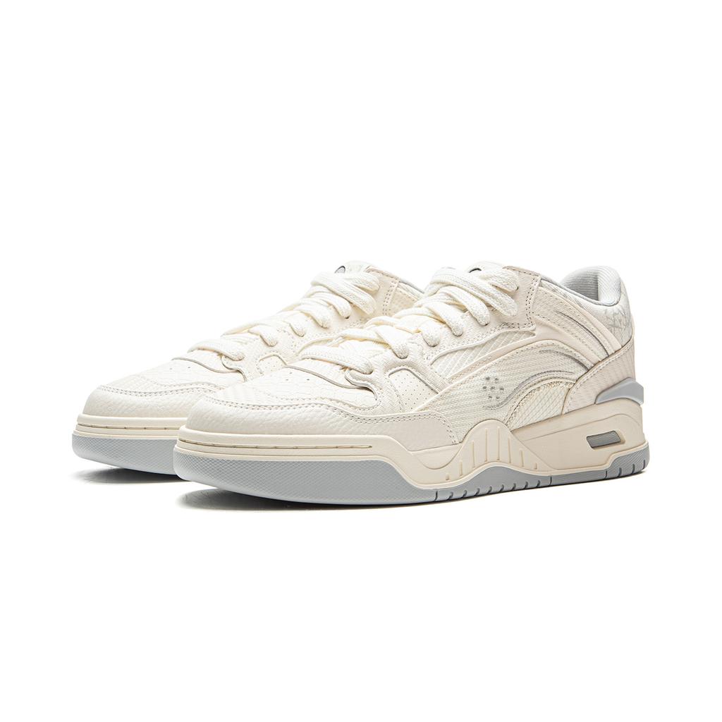 Li Ning Moon White 2MID Textile, Synthetic Leather AGCV331-1