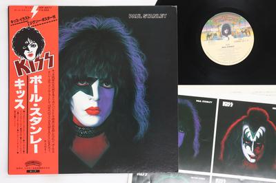 LP Record PAUL STANLEY  Paul Stanley VIP6577 CASABLANCA 1978 Japan Obi Rock Used