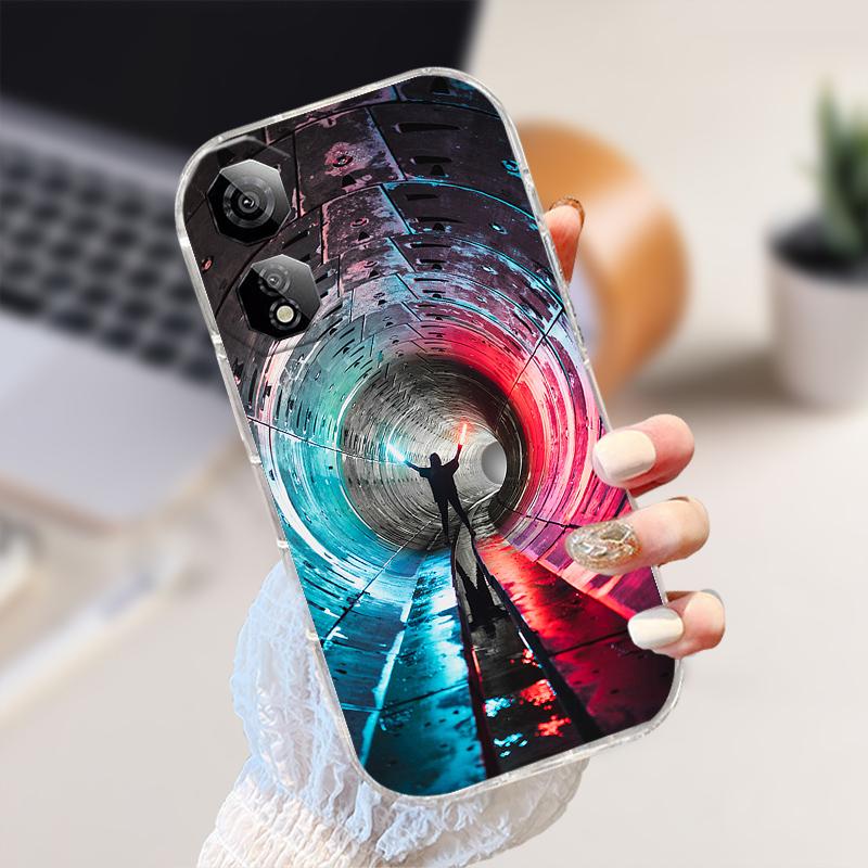 Для ZTE Nubia Neo 2 5G Чохол NubiaNeo2 Мультяшний Тварина М'який Силікон ТПУ Прозорий Чохол Для Nubia Neo2 Z2352N Прозорий Телефон Fundas