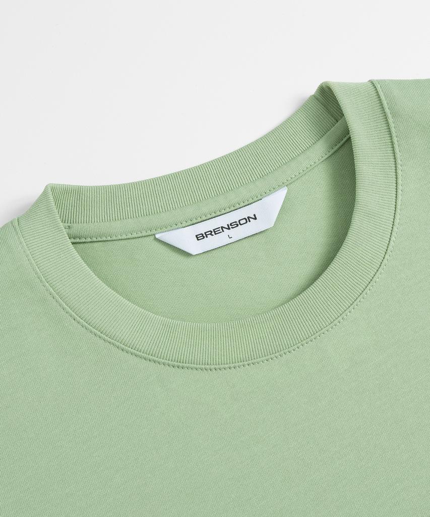BRENSON [Cooling] Frey Round Neck Short Sleeve Tee Green