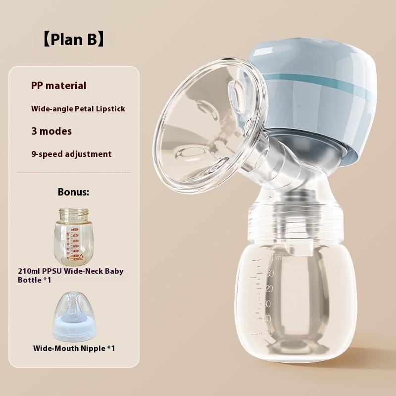 Integrated Breast Pump Unilateral Electric Massage Automatic Large Suction Breast Collector Painless New Milk Collector