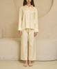 Keontueosong Yellow Cotton Modal Pajama Set