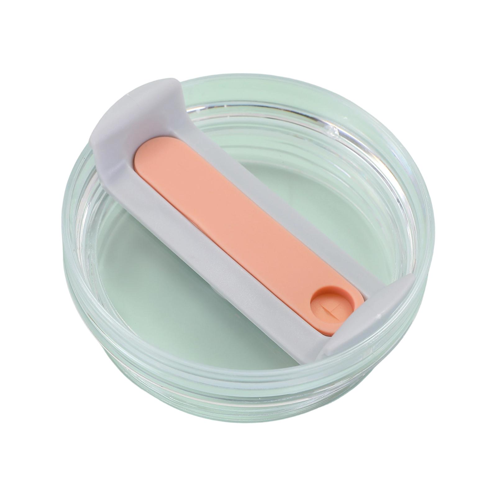 Силиконовая крышка для стакана 40 унций, герметичная, непротекающая крышка для стакана, крышка-стаканчик с трубочкой для автомобиля One Size оранжевый