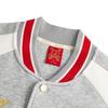 ANTA Good Things Happen Year of the Horse New Year Baseball Jacket Grey Heather Unisex 152618709S-2