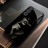 Weiblicher Glamour-Anhänger Mann Handyhülle Glas-Handyhülle für Samsung Galaxy S26 S25 S24 S23 S22 S21 FE Ultra Plus Stoßfest