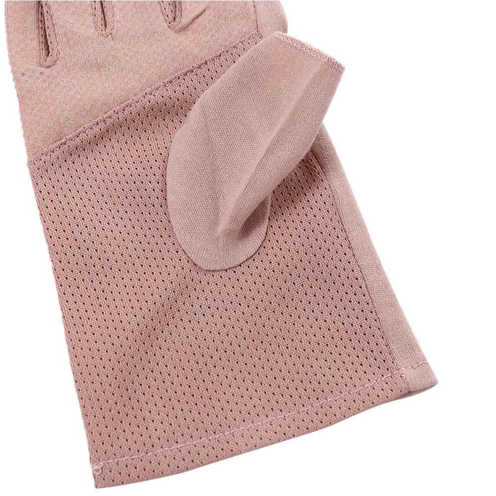 Cycling Women Lady Mesh Bear Sunscreen Mittens Five Fingers Mitts Drive Mitten Thin Gloves