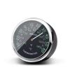 Waterproof Car Dashboard Panel Luminous Clocks + Thermometer + Hygrometer 3 In 1 Kit Motorcycle Bike Boat Mini Watches Ornament