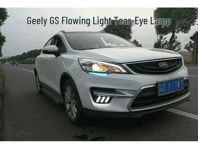 Daytime Running Lights, Turn Signals, and Fog Lights for 2016-2018 Geely GS Sport Edition