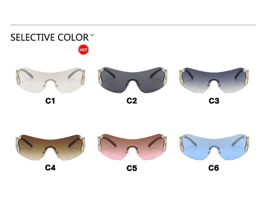 Cross-Border Spirit Snake Sunglasses 2023: Trendy Y2K Millennium European & American Style