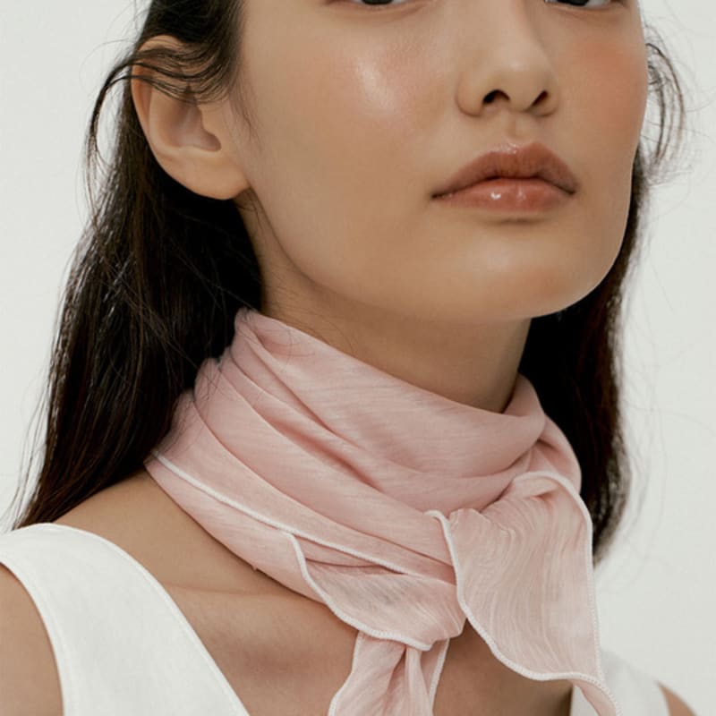 

BB DE SOLI DE tia scarf (2colors) pink