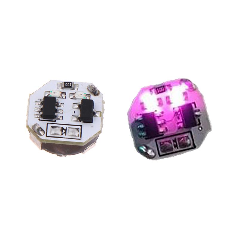 1Pc Led Magnetron Light Modeling Led Bright Wireless Lamp Diy Toys Model Magnetic Induction Lights W Button Battery + Magnet