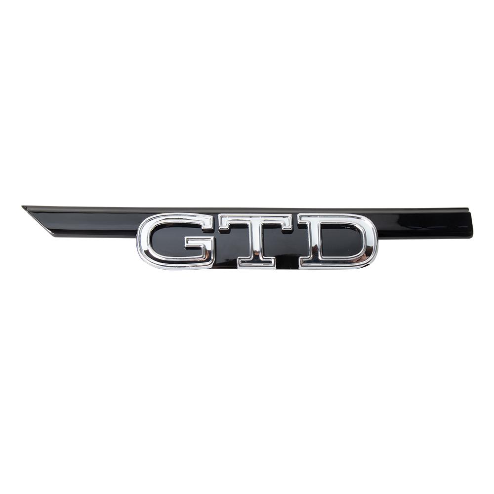 

2025 Hot 3D ABS Logo GTI GTD Letters Badge Car Front Grill Emblem Stickers For Volkswagen VW Golf 8 GTI Rline Replacement Access