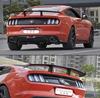 Carbon Fiber Dual Outlet Rear Lip Spoiler for 15-17 Ford Mustang
