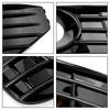 Fog Lamp Light Cover Insert S-line Grille Fit VW T5 T5.1 2010-2015 Gloss Black