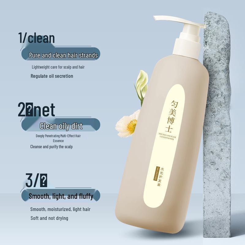DR. Yunmei Haarpflegeset: Leichtes Ölkontroll-Shampoo & Nährende Spülung für strahlendes Wasser-Glow