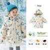 2025 Tongbei Kids' Winter Down Jacket: Cartoon Design, White Duck Down, Three-Proof, Warm, Hooded, Korean Style Outerwear
