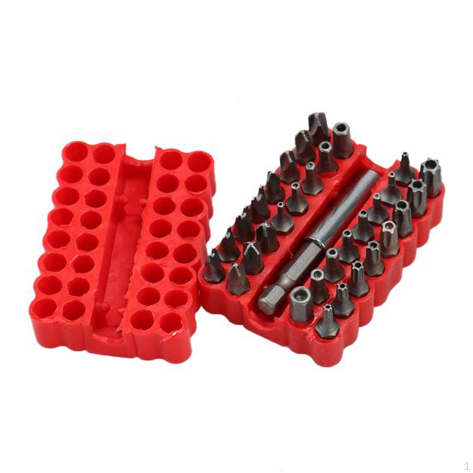 

33x with Extension Bit Holder, Quick Release Durable Screwdriver