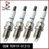 4 Pieces/Set Spark Plug OEM 90919-01210 9091901210 0K558-18110 12290-RB0-J01 for TOYOTA 4 RUNNER IV 2002-2009 for HYUNDAI Subaru