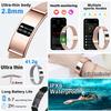 Fashion Women Smart Bracelet Heart Rate Sports Fitness Tracker 10ATM Waterproof Pedometer Call Reminder Smartwatch Men  New