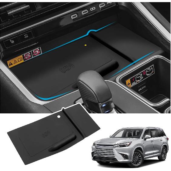 Center Console Tray Liner Compatible with Subaru 2019-2024 Forester Accessories Silicone Material Center Console Liner Protective Pad