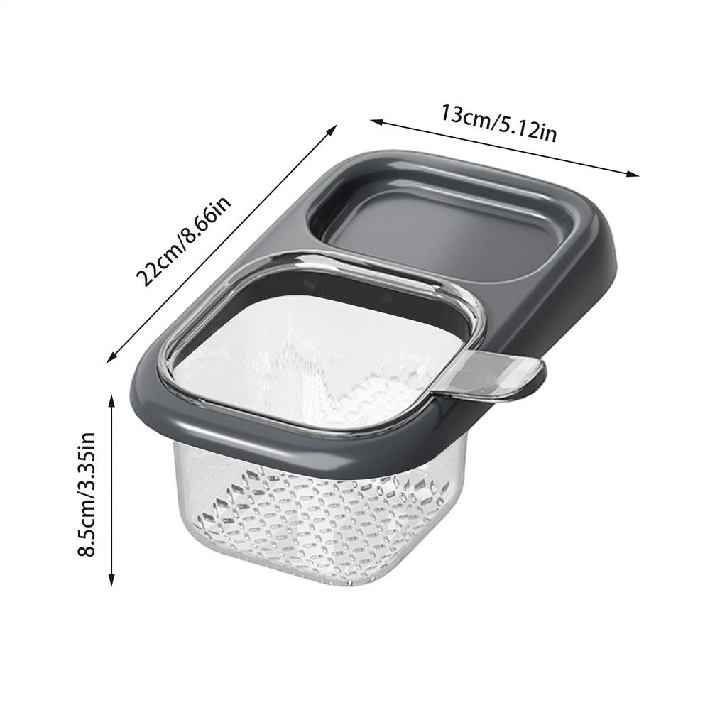 Sink Drain Basket Sink Separator for Leftover Food Scraps Filter Basket with Suction Cup Drain Rack Kitchen Drainage Filter