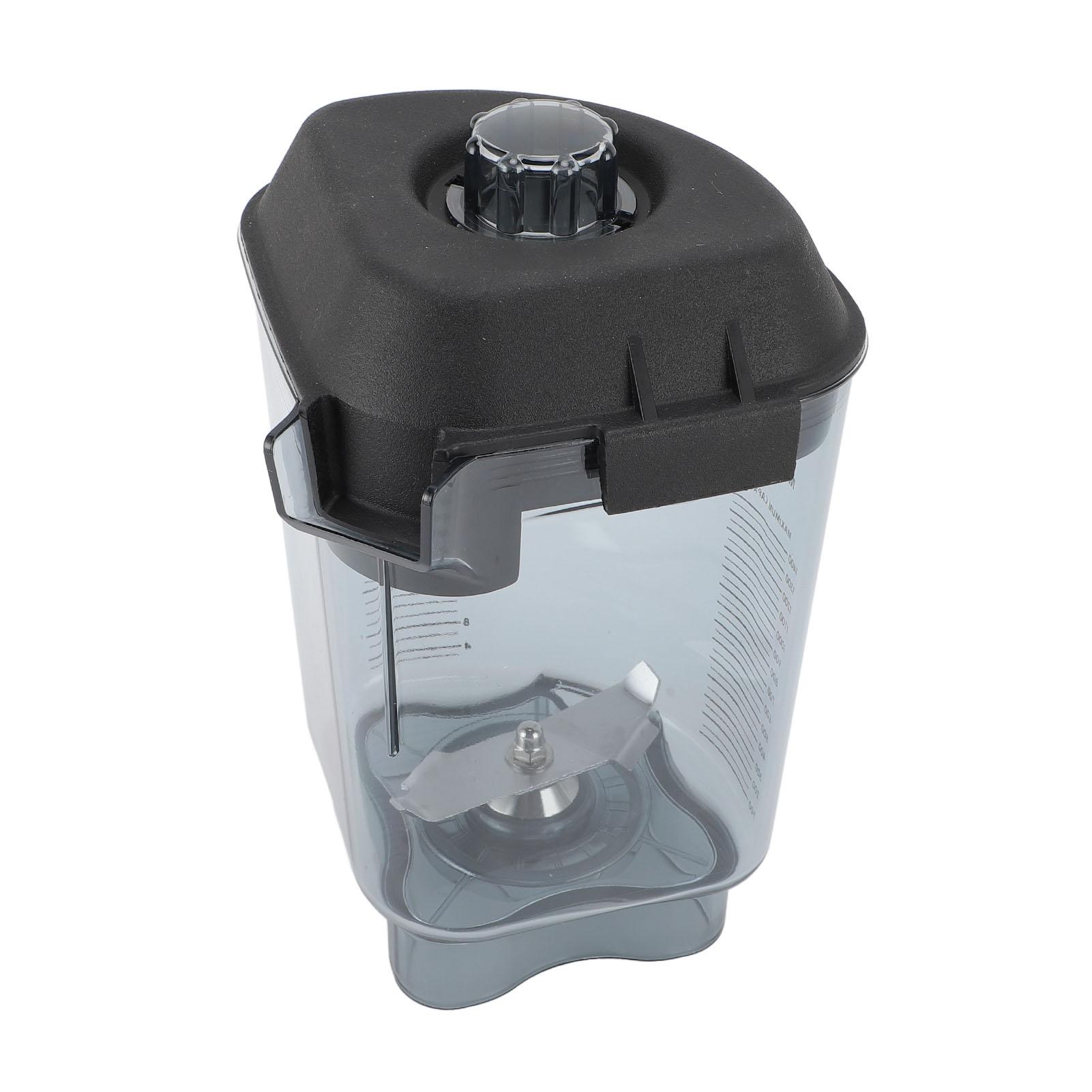48 Oz Mengbeker met Roestvrijstalen Bladen, Blenderkan voor Touch and Go, voor Mengstation, voor de Stille One, Makkelijk Schoon te Maken