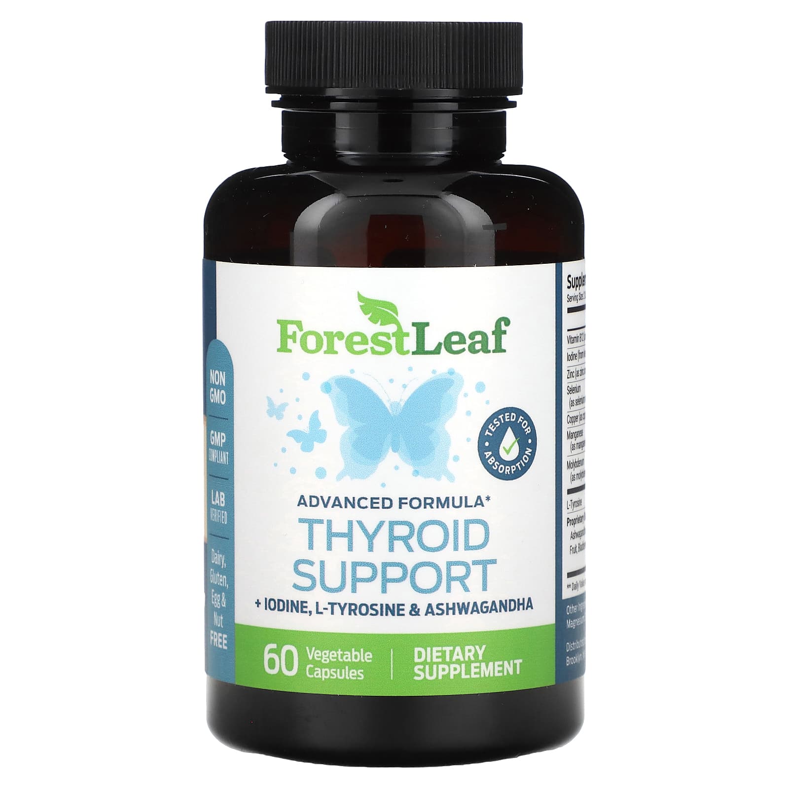 

Thyroid Support, 60 Veggie Capsules