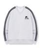 BASIC LABEL Blt Oversized Track V-Neck Sweatshirt 2 Colors [Blbv_2003]