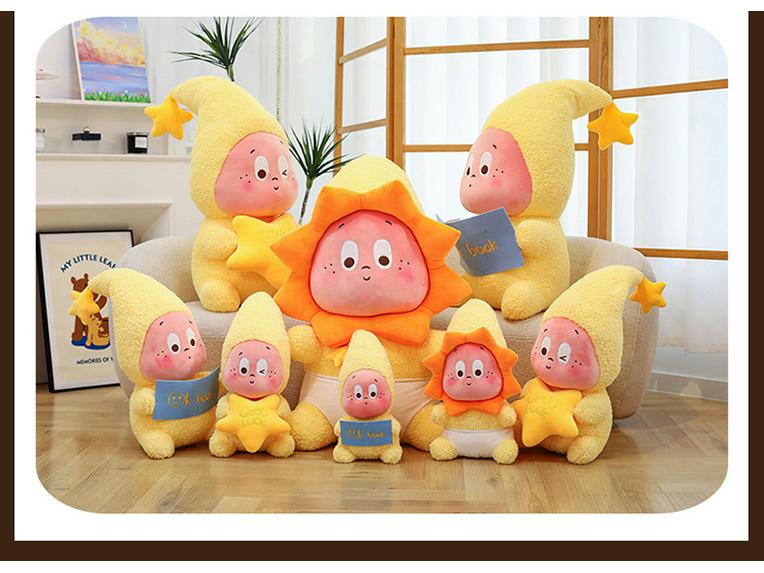 Kreativní série Pop Mart: Polštářek "We Are All Star" - Dětský narozeninový dárek