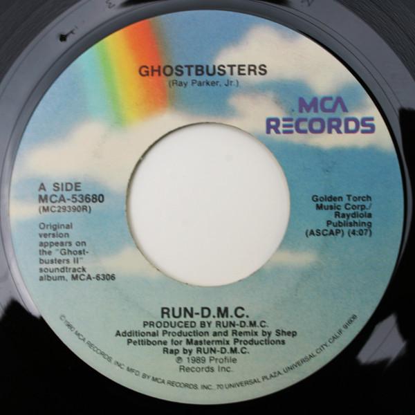 

7inch Record RUN-DMC - Ghostbusters MCA53680 1989 US Dance & Electronica Used