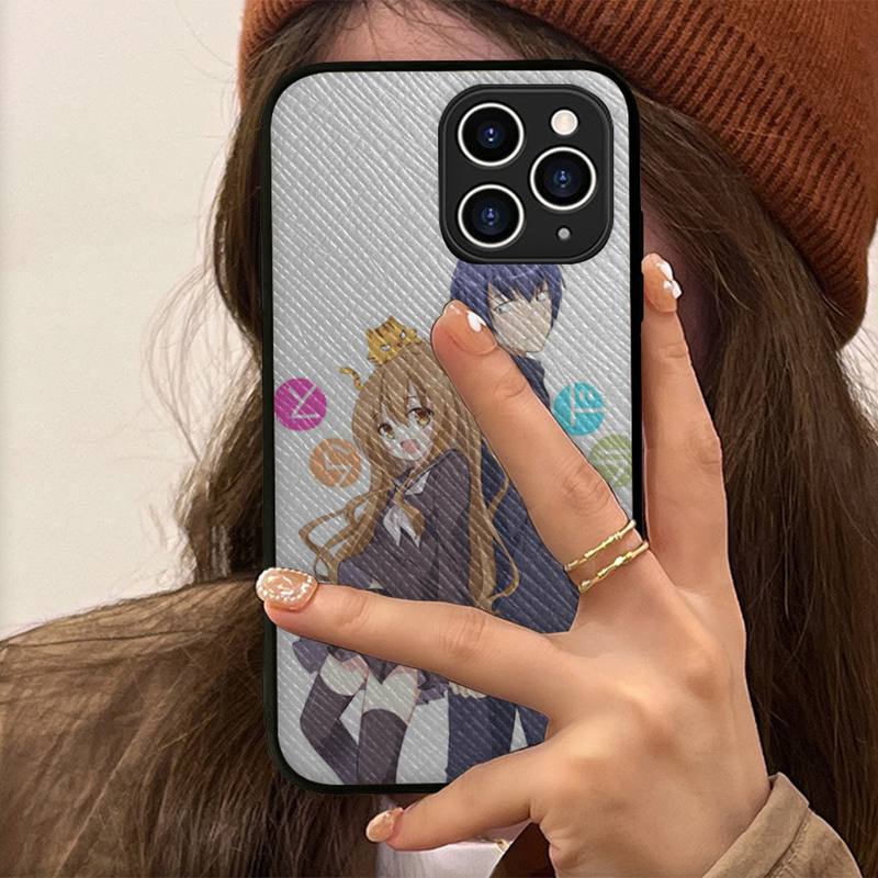 Toradora Taiga aisaka Phone Case Hard Leather Case for iPhone 11 12 13 Mini Pro Max 8 7 Plus SE 2020 X XR XS Coque