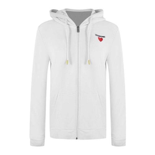 Love Moschino Womens/Ladies Heart Cotton Full Zip Hoodie