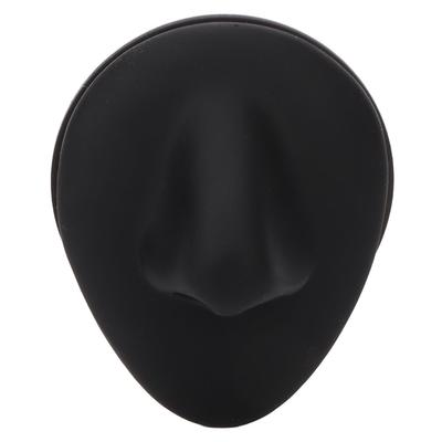 Soft Silicone Nose Model Simulated Black Nose Model for Acupuncture Teaching Instructions Jewelry