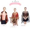 Breathable Beach Shawl Luxury Bikini Cover Tops New Chiffon Blouse  Summer